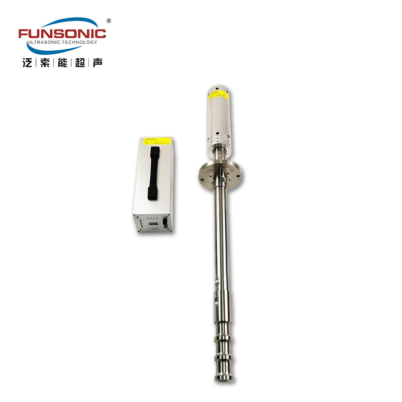 Ultrasonic Aluminum Liquid Melt Equipment 20Khz 2000w Ultrasonic Vibration With Solidification Metal Melt Process