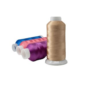 100% Polyester 120d 2 5000Y Embroidery Thread with Low Shrinkage OEM ODM