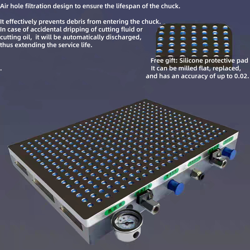 Custom Industrial Magnetic Vacuum Chuck For Electronic Manufacturing Equipment