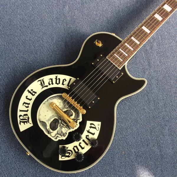 New style high-quality custom LP electric guitar, Skeleton printing,Rosewood