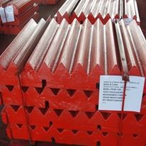 shanbao Jaw Crusher spare parts high manganese casting PE jaw plate for jaw crusher