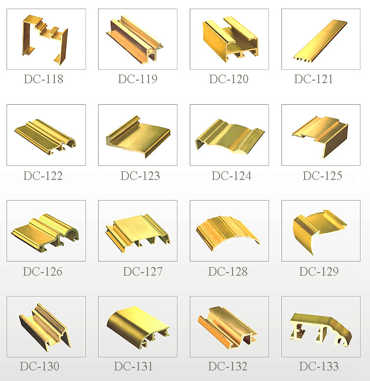 OEM C38500 Brass Extrusions And Profile Sections For Decoration Fitment