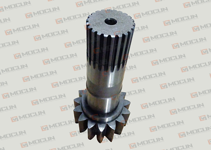 Komatsu PC200-7 Excavator Slewing Large Vertical Gear Shaft With Steel Material