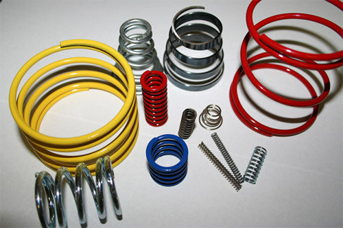 Compression Spring Manufacturing Machine With Wire Feeding Axis / Cam Axis