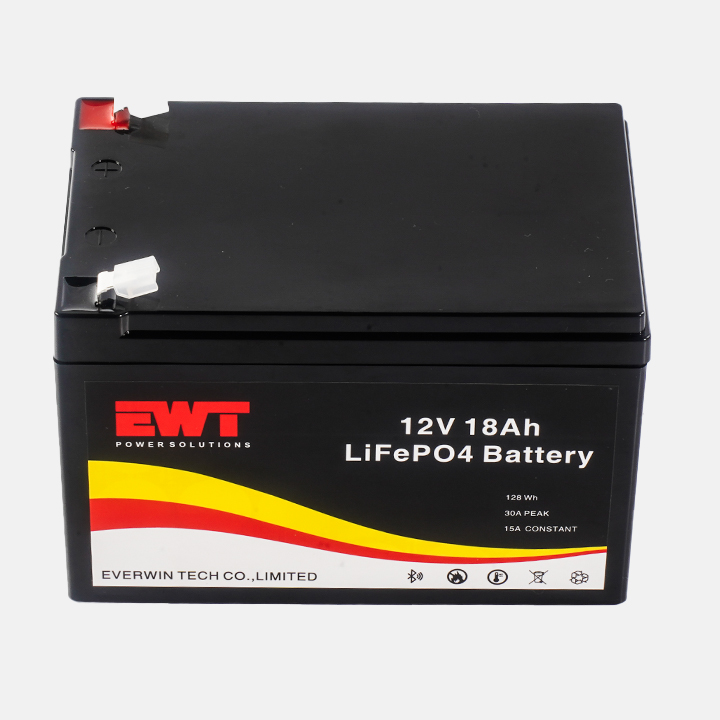 Solar Storage 12V Lithium Iron Phosphate Battery Pack IFR26700 Outdoor Use