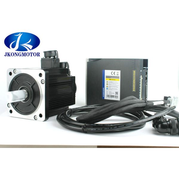 Quality AC220V Nema 32 AC Servo Motor 1 HP Servo Motor 400W , 1000W High Power Motor Driver Kit for sale