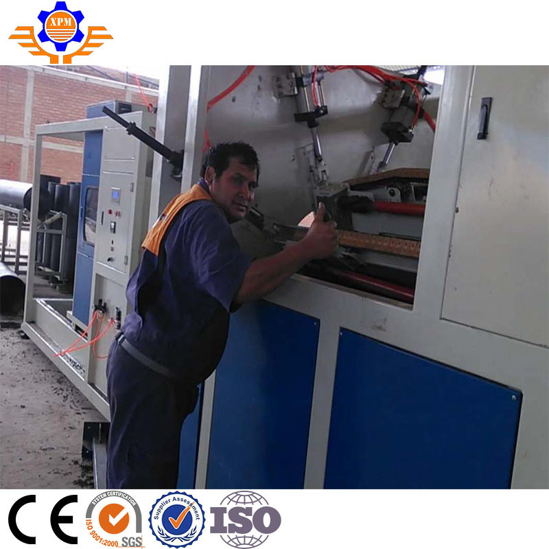 250mm To 630mm PE Pipe Extrusion Line Hdpe Pipe Extrusion Machine Single Multiple Layer