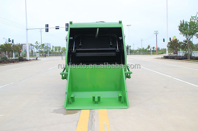 Brand New Cheap Price 6ton Compressed Garbage Truck Garbage Compactor Truck Body