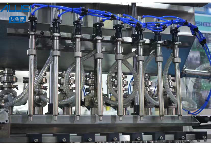 2000bph Fully Automatic Liquid Filling Machine Lotion Capping Labeling Production Line