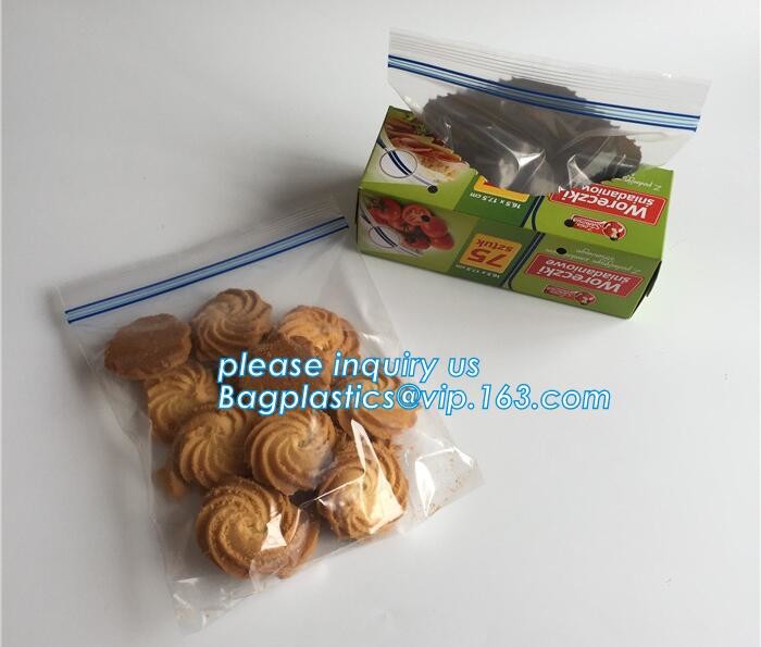 packing clear bag LDPE transparent custom printed zipper bags plastic k bag, transparent custom printed zip