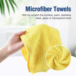 Multi-Purpose Microfiber Towel Soft Gentle Lint-Free Cleaning Cloth for All