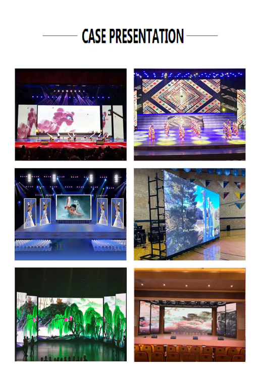 P2.6 P2.9 P3.91 Full Color Outdoor LED Video Wall Display 1920Hz 3840Hz