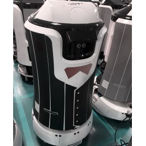 10.5in Screen Hotel Delivery Robot Bottled Drinks 65dB