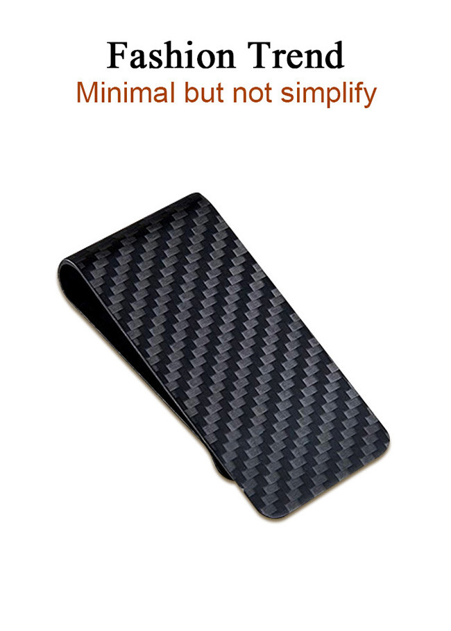 Anti Static 7.5g 1MM Thick 3K Carbon Fiber Money Clips