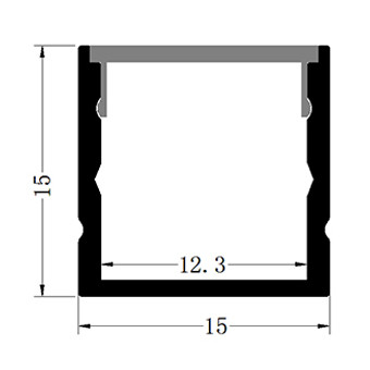 Durable Aluminum Mounting Channel for Flexible Strip Lights