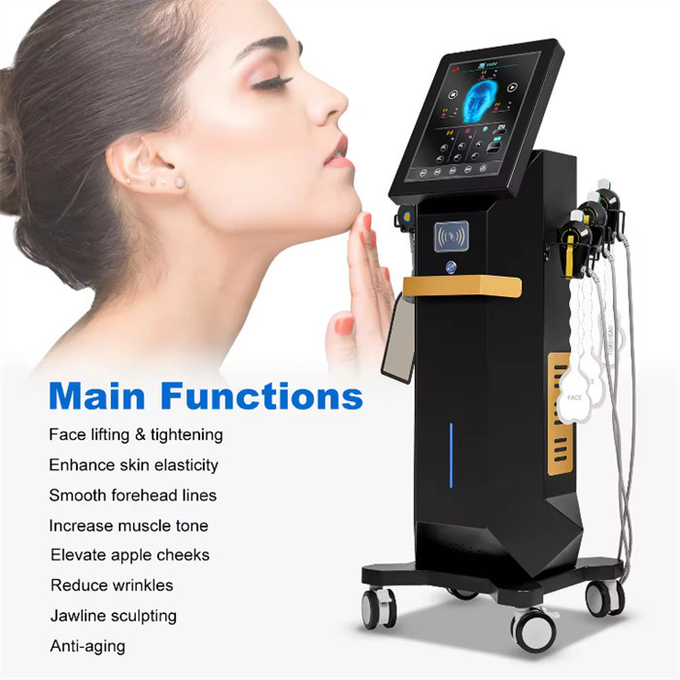 Radio Frequency EMS Facial Sculpting Magenetic Face Muscle Stimulator Machine