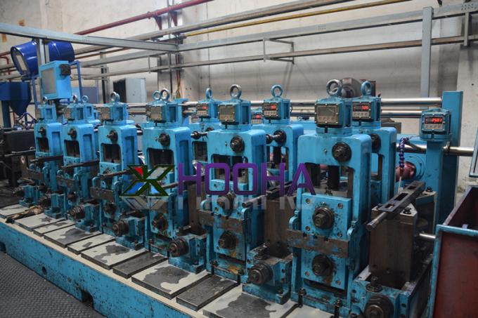 Fast Speed MS Pipe Making Machinery Fully Automation High Accuracy ERW Tube Mill