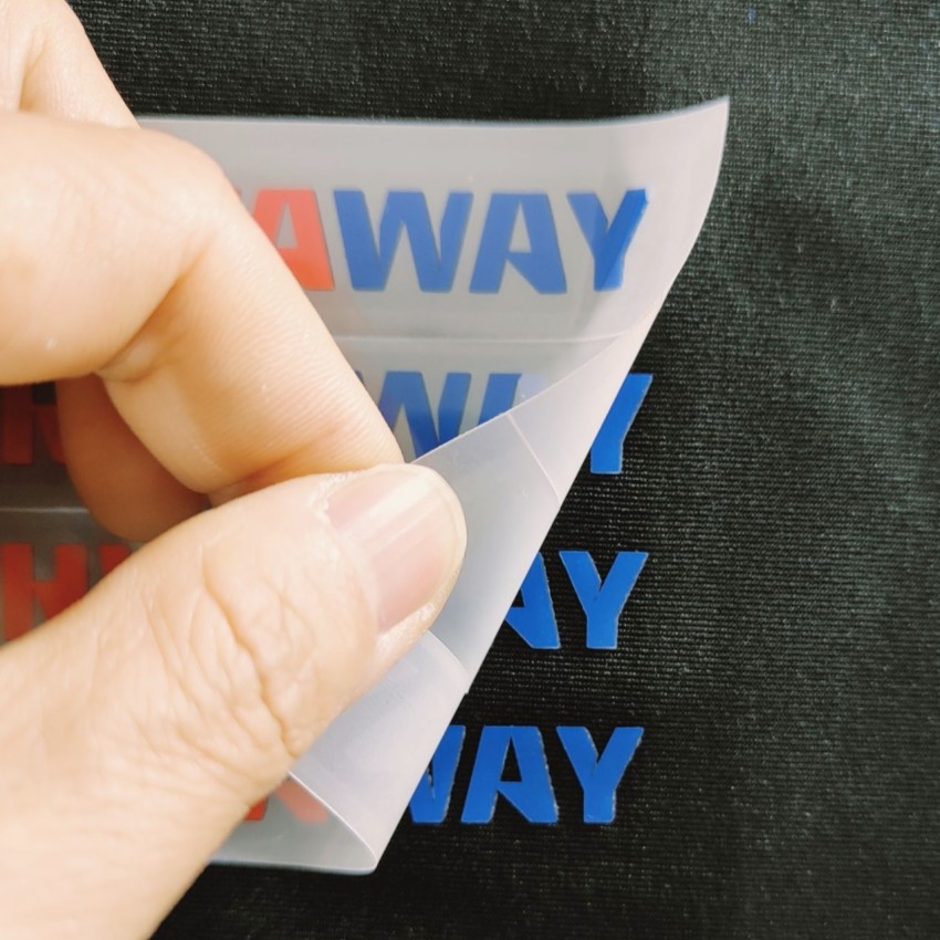 3D Embossed Heat Transfer Silicone Label Customizable 3D Raised Logo