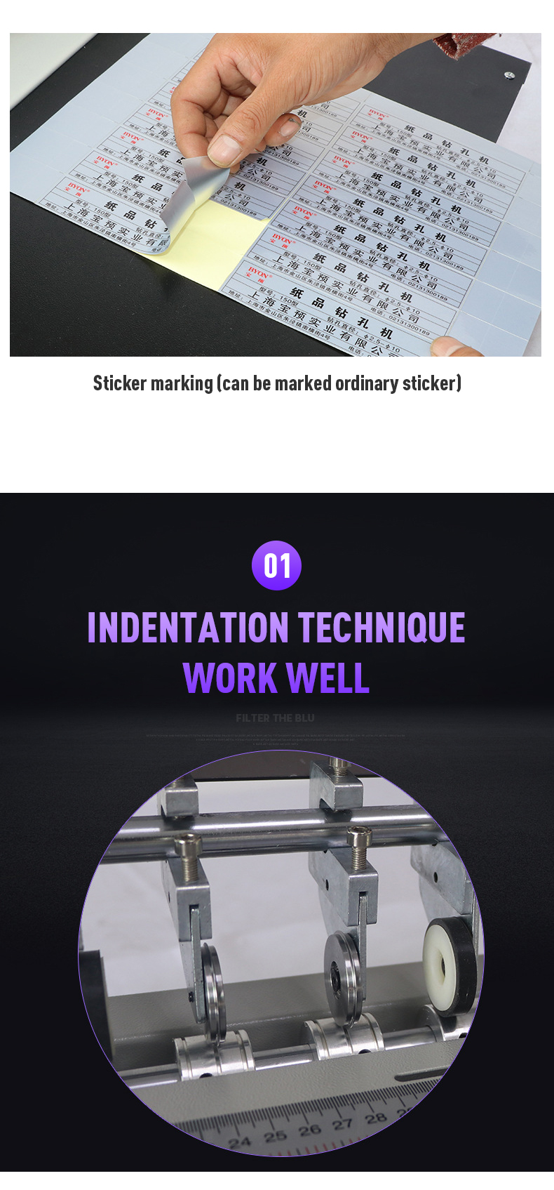 4 in 1 Automatic Paper Perforating Machine for Card and Book Max. Workable Width 460mm