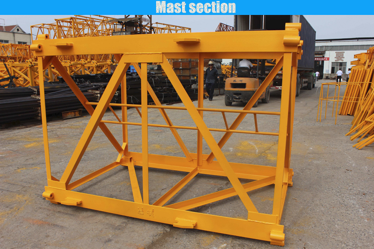 Algerie Popular 4t Small Tower Crane QTZ5010 Topkit Tower Crane for Sale