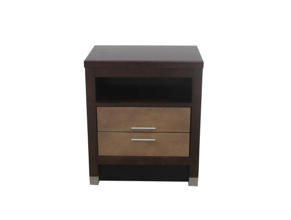 HPL top 2-drawer night stand,bedside table,hotel bedroom furniture,hospitality