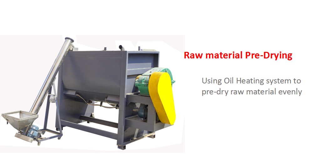 Single Screw Plastic Recycling Machinery 9mm PET Strap Extrusion Line