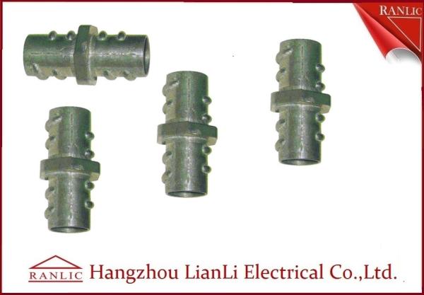 1/2" 3/4" Screw Coupling Flexible Conduit Fittings , Custom Threaded Pipe