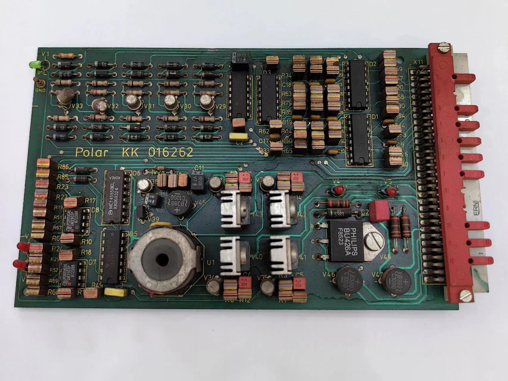 Original KK Board Circuit Board for Polar Paper Cutter Used 0.5KG Weight