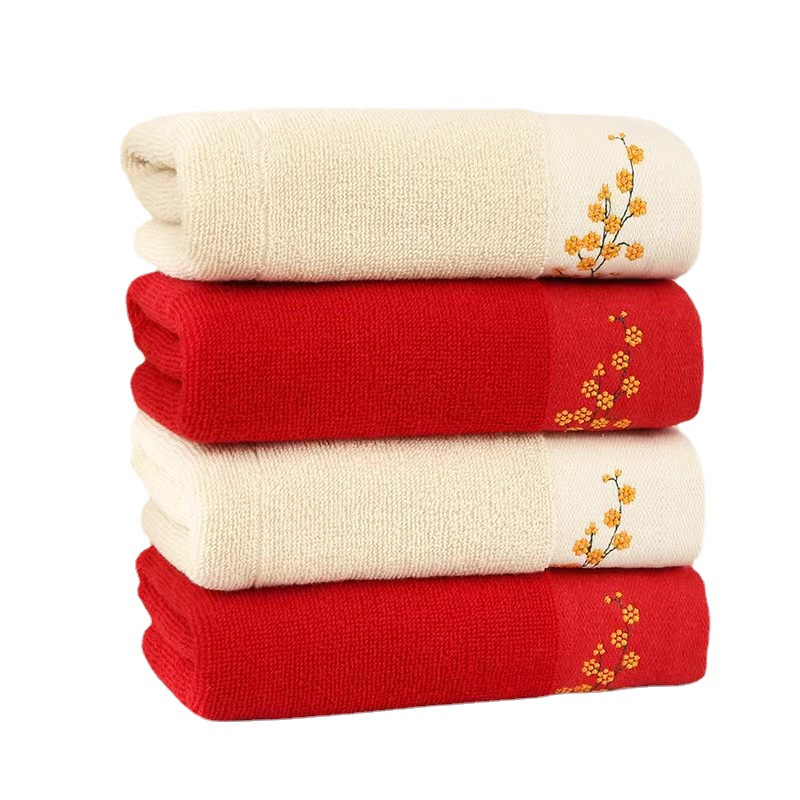 Sustainable Household Bath Wipe Foot Towel for Custom Cotton Embroidery Towel Production