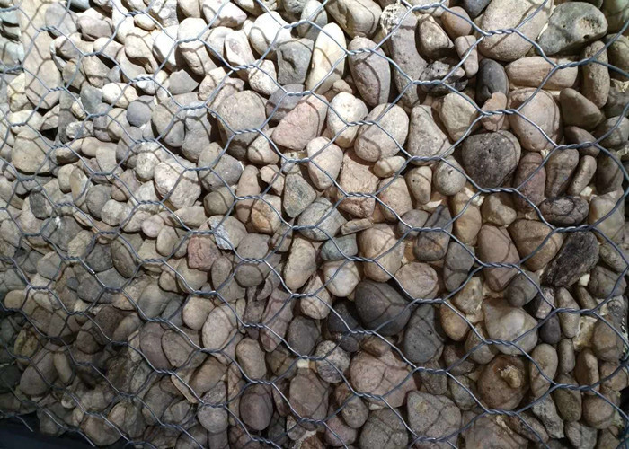 Metal 80x100mm X 2.5mm Gabion Wire Mesh Galvanised