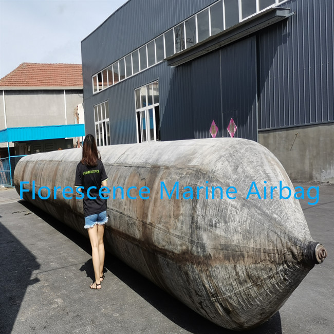 Safe And Reliable Marine Rubber Airbag With Diameter 0.6-2.8m Lifespan 6-10 Years