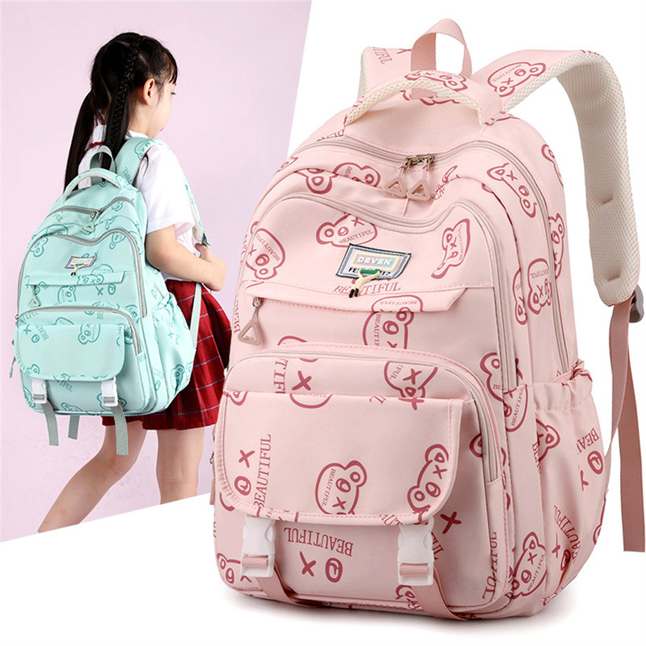 Student Schoolbag All Over Print Middle School Student Backpack Large Capacity Outdoor Leisure Backpacks
