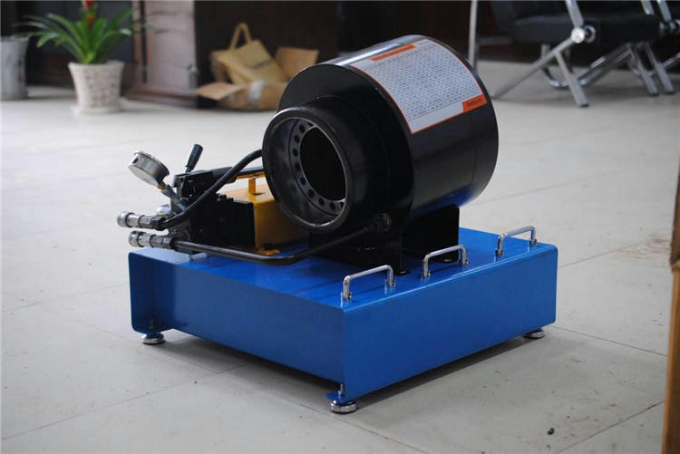 70Mpa Steel Manual Hose Crimping Machine High Efficiency 1/4'' - 2''