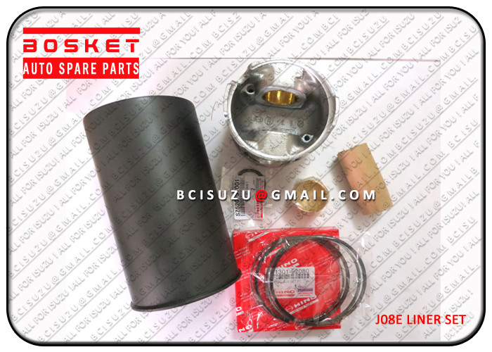 HINO J08E Isuzu Liner Kit / Piston S130B-E0390 / Piston Ring 11462-E0060