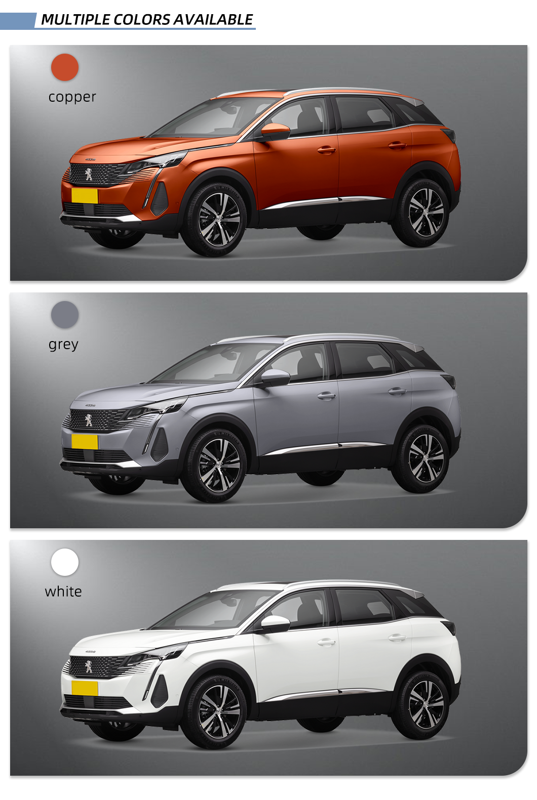 Naturally Aspirated SUV Petrol Cars Automatic Multi Function Aluminium Alloy
