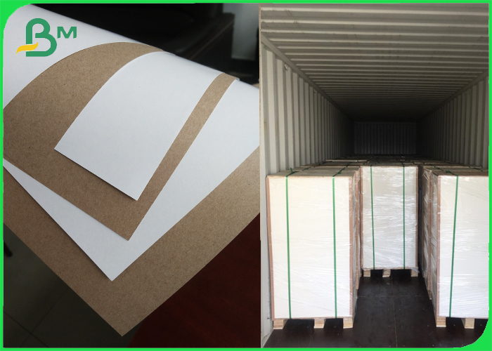 170gsm 200gsm Flip Side Kraft Paper One Side Coated for Packaging