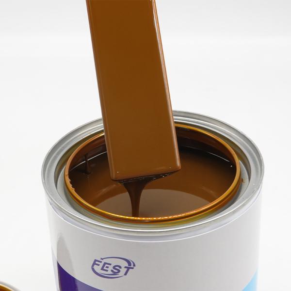 Acrylic Lacquer Base Coat Glitter Iron Yellow Color Automotive Car Spray Paint