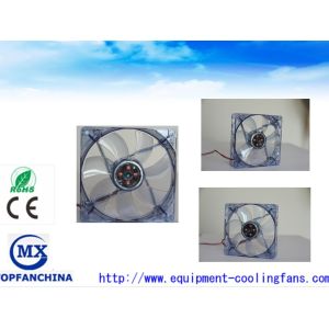 China 4.7 Inches Transparent Blue Cpu Cooler Fan 120mm Computer Fan on sale