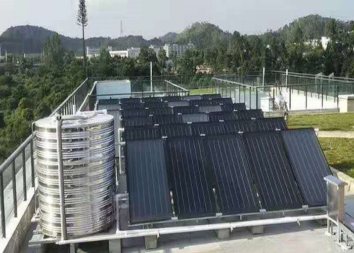 flat plate compact solar water heater 4， flat plate water heater