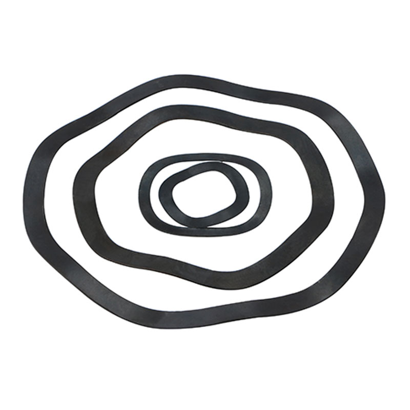 General Industry M1.7-M31 Stainless Steel Elastic Washer with Three Wave Peak Pad