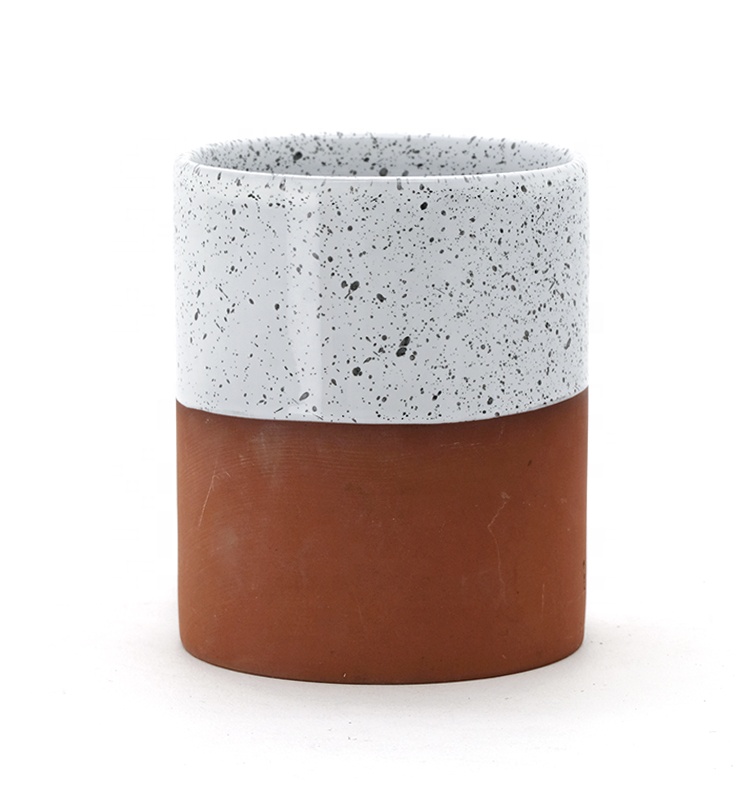 10oz Creative Ceramic Tea Coffee Mug Cup With Two-Color Handle