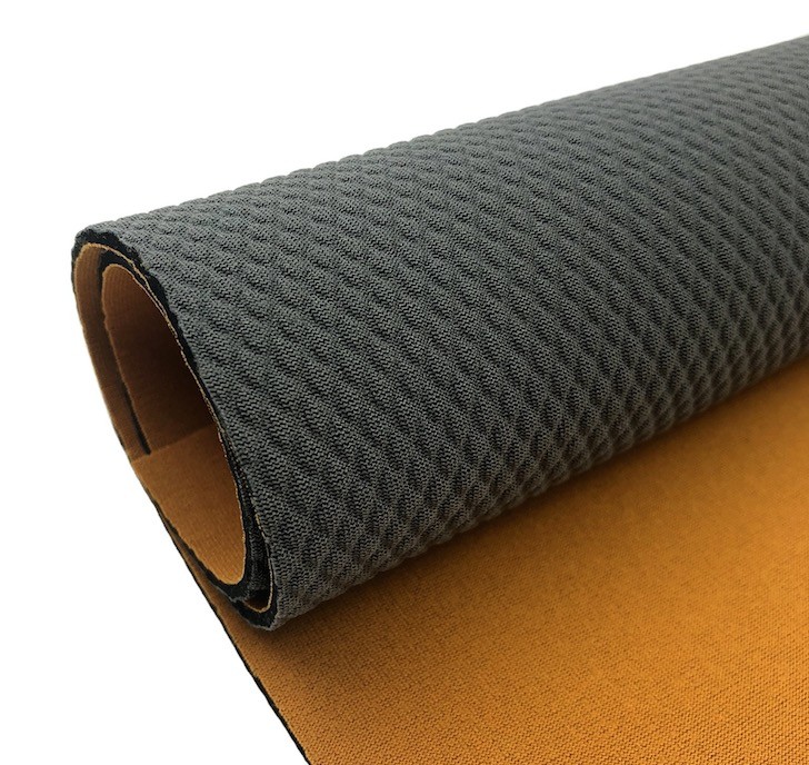 Shockproof Sharkskin Suit Material , 145cm Width Thin Neoprene Sheet