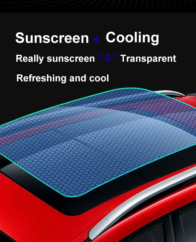 7.5 Mil Waterproof TPU Window Tint Film Clear Anti Fog Scratch Resistant