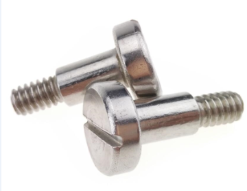304 Stainless Steel Slotted Shoulder Screws For Lead Pin Fastener