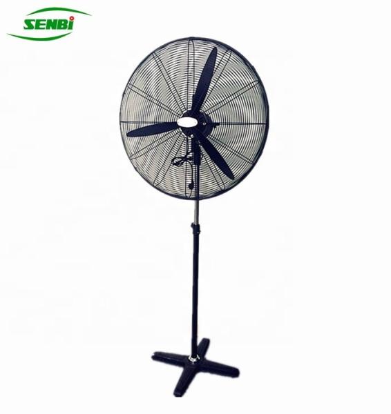30 Inch Copper Motor Industrial Style Fan Free Standing Style With 3 Aluminum