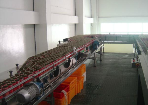 Auto Canning Production Line Salted / Sardine Fish Fish Processing Line Plant