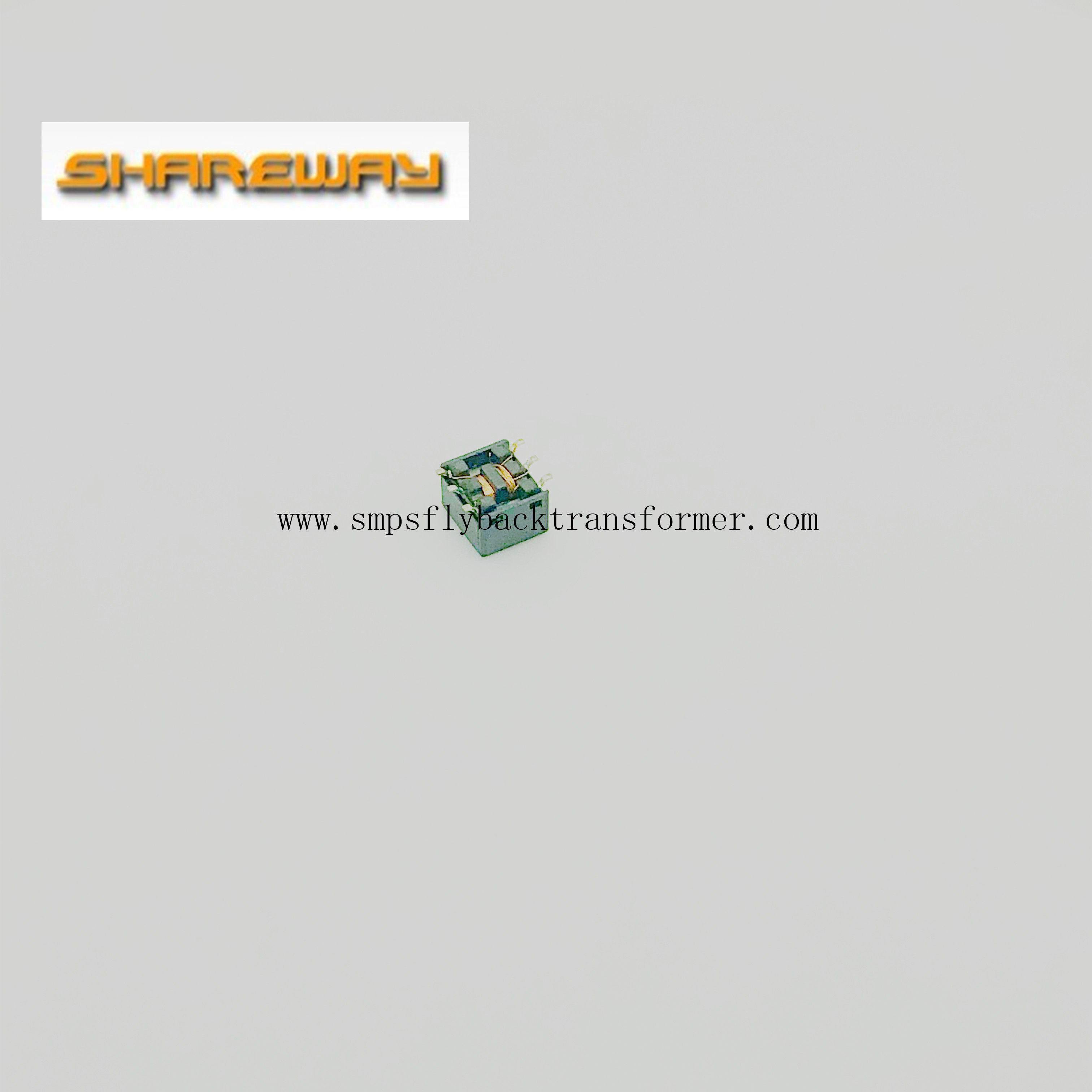Q4470-CL Miniature SMT Trafo 5V to 5V ,1500V Isolattion Gate Drive Transformer Stainless Steel Surface For Converters