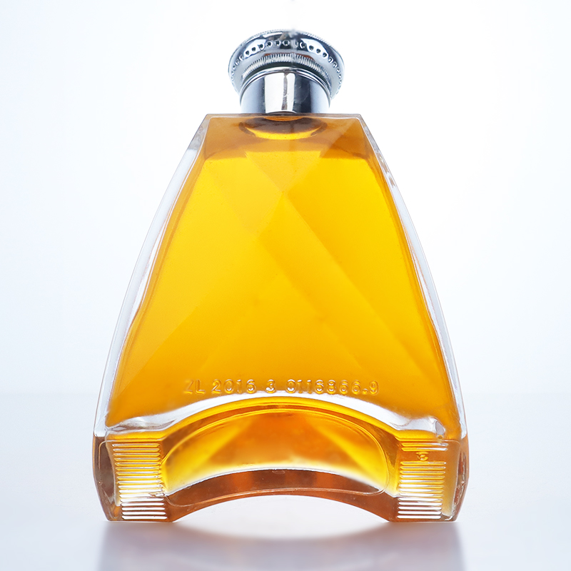 Body Material Glass 700ml Clear Flint Bottle for Gin Rum Champagne Whisky