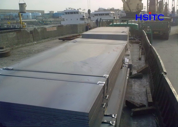 Annealing ISO 600mm Coated HR Carbon Steel Plate Q235