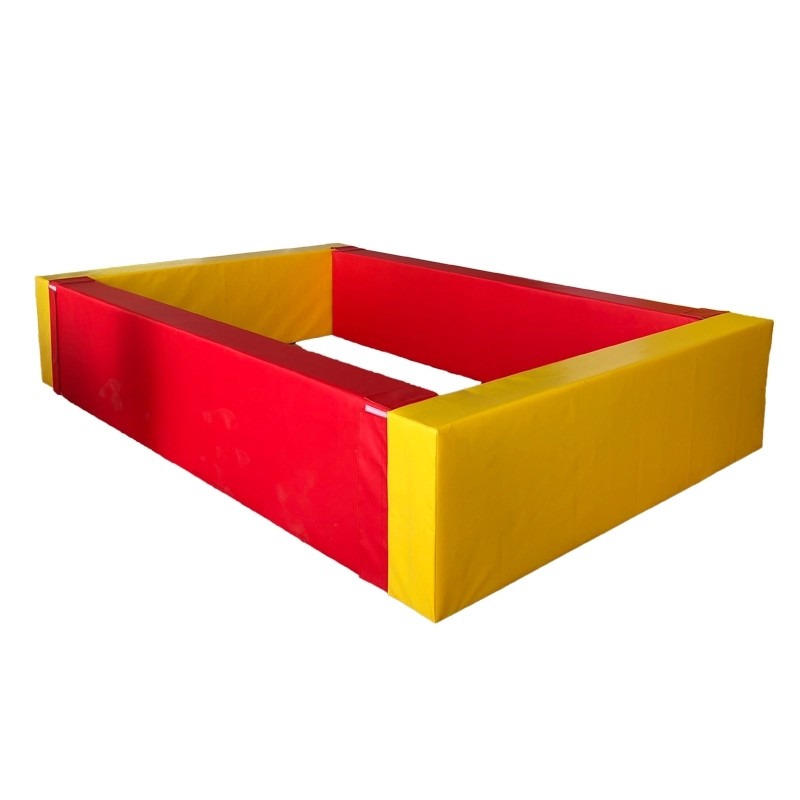 Soft Foam Toddler Gymnastics Equipment , Preschool Gym Equipment Customized Size Safe Solid